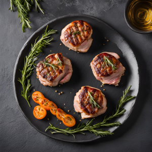 tournedos de dinde érable, poivre et chipotle